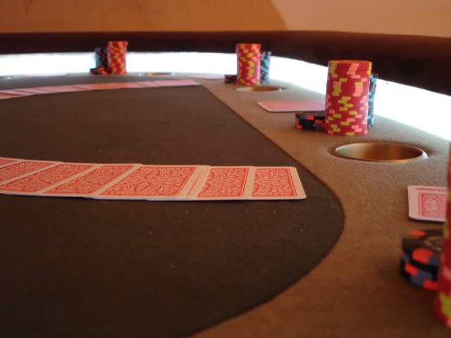 High-End-Pokertisch [Bauanleitung inside], Live-Poker